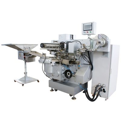 Fonction principale Brossage sphérique 300-500 ppm Machine automatique d'emballage d'œufs de chocolat en papier de pièce