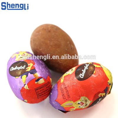 Machine d'emballage en forme d'œuf en forme de boule de chocolat avec fonction entièrement automatique