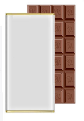 Machine d'emballage de barres de chocolat entièrement automatique avec fonction de colle