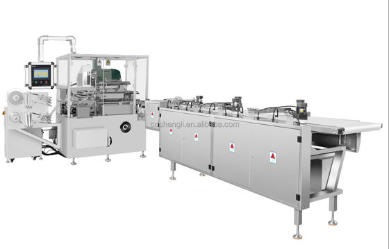 Machine d'emballage à enveloppe pliable à barres de chocolat à grande vitesse personnalisée avec alimentation en air de 0,6Mpa