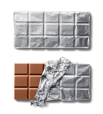 Ligne d'emballage Machine d'emballage pliable à barres/comprimés de chocolat avec étanchéité thermique et colle