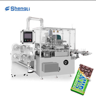 Machine d'emballage de barres de chocolat à haute vitesse personnalisée avec fonction de colle