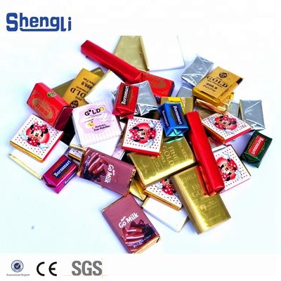 SL-SBZB450D Machine automatique d'emballage de chocolat pliable avec convoyeur pour l'emballage du papier