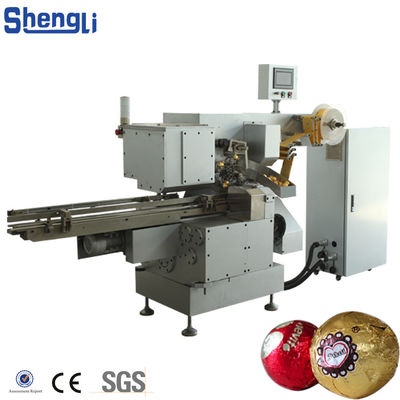 Fabrication d'une machine à emballer du chocolat en papier d'aluminium