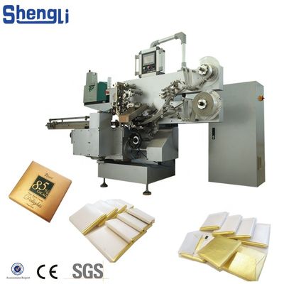 Machine d'emballage et d'emballage pliable multifonctionnelle pour les aliments / bonbons / barres de chocolat