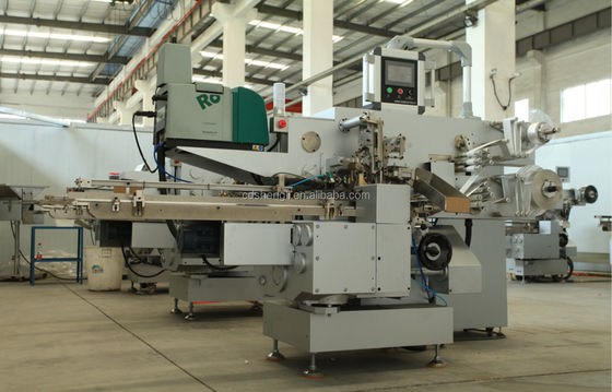 Machine d'emballage et d'emballage pliable multifonctionnelle pour les aliments / bonbons / barres de chocolat