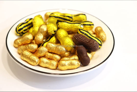 Machine d'emballage de feuille d'œuf en boule de chocolat entièrement automatique pour la ligne de transformation alimentaire