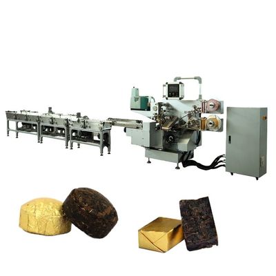 Principales fonctions Plier et coller Machine d'emballage de papier semi-automatique pour blocs de thé