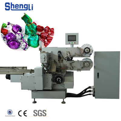 Machine à emballer du chocolat à torsion unique Shengli avec inspection vidéo et fonction multiple