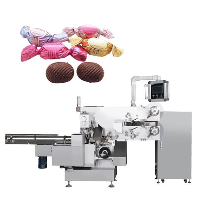Machine automatique d'emballage de bonbons à double torsion pour L 15-55 W 5-30 H 2-25 mm Produits