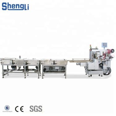 Machine automatique d'emballage de bonbons à double torsion pour L 15-55 W 5-30 H 2-25 mm Produits
