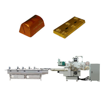 Machine d'emballage pliable d'enveloppe de chocolat pour un emballage lisse et précis